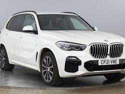 White Used 2021 BMW X5 M Sport SUV | £41,750 (Good price)