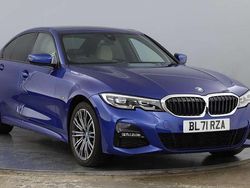 Blue Used 2021 BMW 330e M Sport Sedan | £25,800 (Fair price)