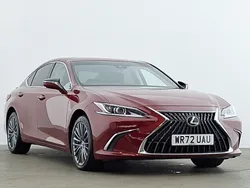 Red Used 2022 Lexus ES300H Sedan | £29,498 (Fair price)