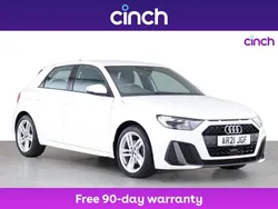 White Used 2021 Audi A1 S-Line Hatchback | £15,999 (A bit pricey)