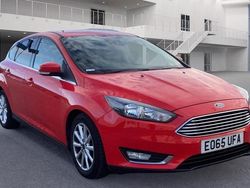 Red Used 2015 Ford Focus Titanium Hatchback | £4,450 (Fair price)