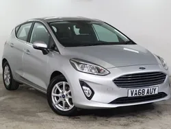Silver Used 2018 Ford Fiesta Zetec Hatchback | £6,795 (Good price)