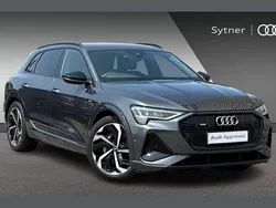 Grey Used 2021 Audi e-tron Black Edition SUV | £30,000 (Fair price)