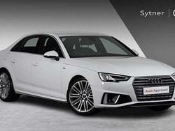White Used 2019 Audi A4 S-Line Sedan | £18,250 (Good price)