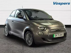 Grey Used 2021 Fiat 500e Icon Hatchback | £10,490 (A bit pricey)
