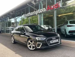 Black Used 2022 Audi A4 S-Line Sedan | £23,890 (Fair price)