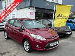 Red Used 2010 Ford Fiesta Zetec Hatchback | £3,995 (Fair price)