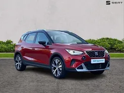 Red Used 2025 Seat Arona Xperience Lux SUV | £21,500 (Expensive)
