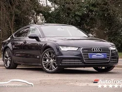 Blue Used 2017 Audi A7 Sportback Prestige Hatchback | £11,399 (Good price)
