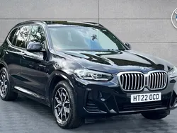 Black Used 2022 BMW X3 M Sport SUV | £37,492 (Fair price)