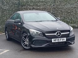 Black Used 2019 Mercedes CLA180 AMG line Sedan | £13,998