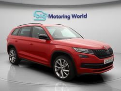 Red Used 2021 Skoda Kodiaq SportLine SUV | £24,200 (Good price)