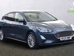 Blue Used 2020 Ford Focus Titanium X Hatchback | £14,499 (Fair price)