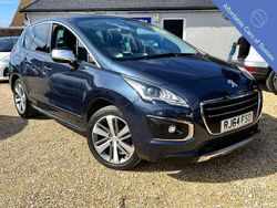 Blue Used 2015 Peugeot 3008 Allure SUV | £7,495 (A bit pricey)