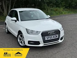 White Used 2015 Audi A1 Sportback Sport Hatchback | £7,750 (Fair price)