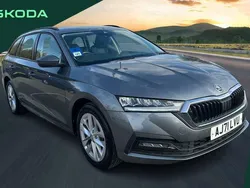 Grey Used 2022 Skoda Octavia SE Technology Estate | £16,541 (Fair price)