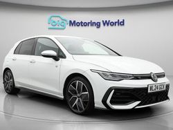 White Used 2024 VW Golf VIII R-line Hatchback | £25,500 (Fair price)