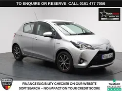 Silver Used 2019 Toyota Yaris Hybrid Hatchback | £11,390 (Good price)