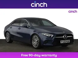 Blue Used 2022 Mercedes A180 Executive Sedan | £18,699 (Good price)