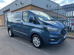 Blue Used 2021 Ford Transit Custom Limited Van | £18,495 (A bit pricey)