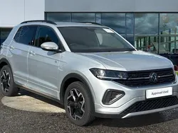 Reflex silver metallic Used 2025 VW T-Cross R-line SUV | £25,784 (Expensive)