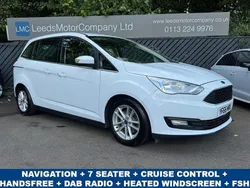 White Used 2016 Ford Grand C-Max Zetec MPV | £9,895 (Fair price)