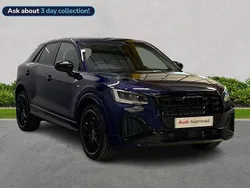 Blue Used 2025 Audi Q2 Black Edition SUV | £28,805 (Expensive)