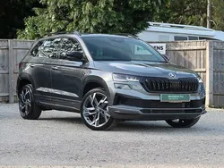 Graphite grey metallic New 2025 Skoda Karoq SportLine SUV | £32,495 (Fair price)