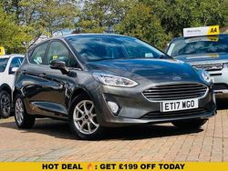 Grey Used 2017 Ford Fiesta Zetec Hatchback | £6,400 (Fair price)