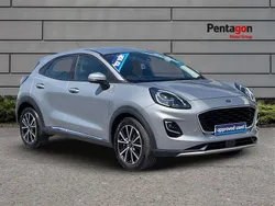 Silver Used 2023 Ford Puma Titanium SUV | £17,295 (Good price)