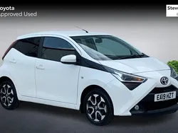 White Used 2018 Toyota Aygo X-plore Hatchback | £8,877 (Fair price)