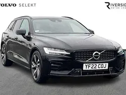 Black stone Used 2022 Volvo V60 R-Design Estate | £23,790 (Fair price)