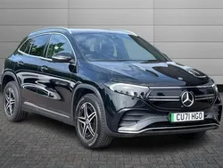 Black Used 2021 Mercedes EQA250 AMG line SUV | £17,295 (Fair price)