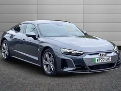 Grey Used 2022 Audi e-tron GT quattro Comfort Sedan | £43,750 (Good price)