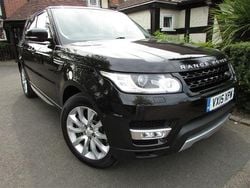 Black Used 2015 Land Rover Range Rover Sport HSE SUV | £18,499 (Super price)