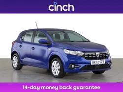 Blue Used 2022 Dacia Sandero Comfort Hatchback | £10,999 (Fair price)