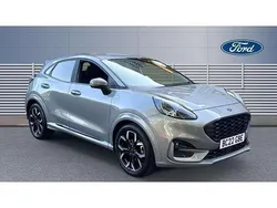 Silver Used 2022 Ford Puma ST-Line X SUV | £15,528 (Fair price)