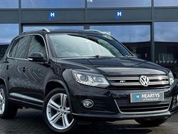 Black Used 2013 VW Tiguan R-line SUV | £10,690 (A bit pricey)