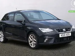 Black Used 2021 Seat Ibiza FR Hatchback | £14,399 (Fair price)