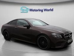Red Used 2020 Mercedes E220 AMG line Coupe | £26,800 (Expensive)