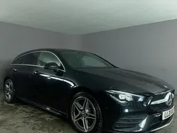 Black Used 2021 Mercedes CLA220 Shooting Brake AMG line Estate | £18,999 (Good price)