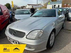 Silver Used 2002 Mercedes SLK230 Cabriolet | £1,995 (A bit pricey)
