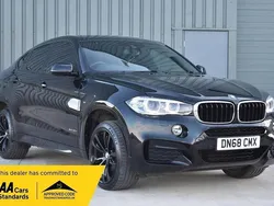 Black Used 2018 BMW X6 M Sport SUV | £18,995 (Good price)
