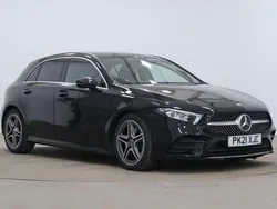 Black Used 2021 Mercedes A220 AMG line Hatchback | £16,145 (Good price)
