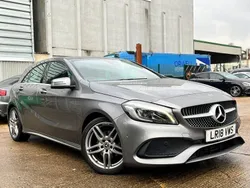Grey Used 2018 Mercedes A180 AMG Line Premium Hatchback | £13,300 (Fair price)