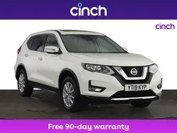 White Used 2019 Nissan X-Trail Acenta Premium SUV | £12,599 (Good price)