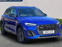 Blue Used 2021 Audi Q5 Comfort SUV | £35,555 (Fair price)