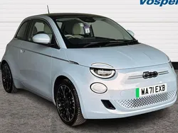 Blue Used 2021 Fiat 500e La Prima Hatchback | £14,900 (Fair price)