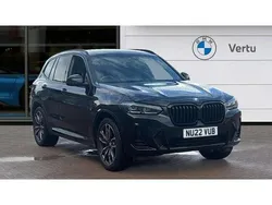 Black Used 2022 BMW X3 M Sport SUV | £31,359 (A bit pricey)