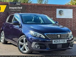 Blue Used 2020 Peugeot 308 S Hatchback | £10,749 (Fair price)